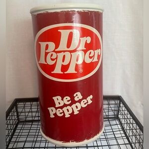 Vintage plastic Dr Pepper bank